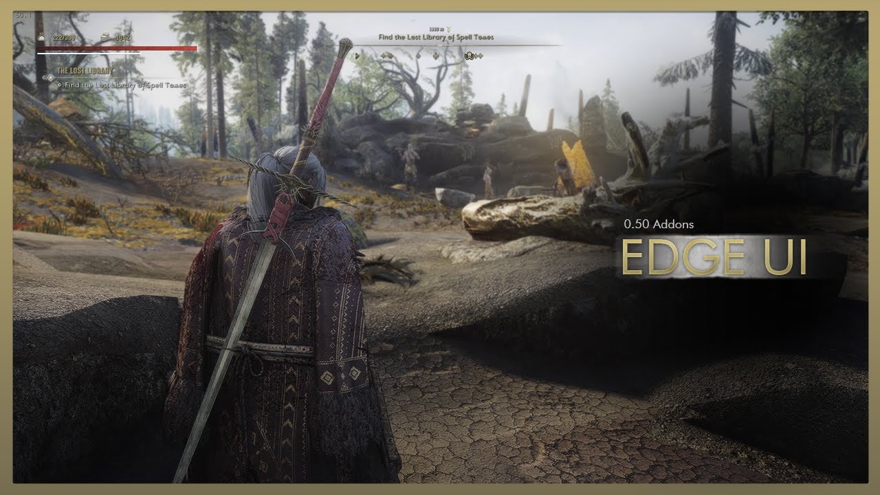 Edge UI 0.50 addons  (Modern Skyrim Interface)