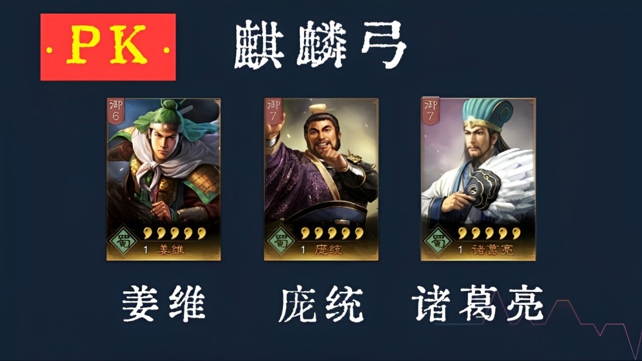 【麒麟弓】老牌國家隊的底蘊！麒麟弓的主流玩法  #姜維 #龐統 #諸葛亮 PK賽季全賽季通用！ 【三國志戰略版】