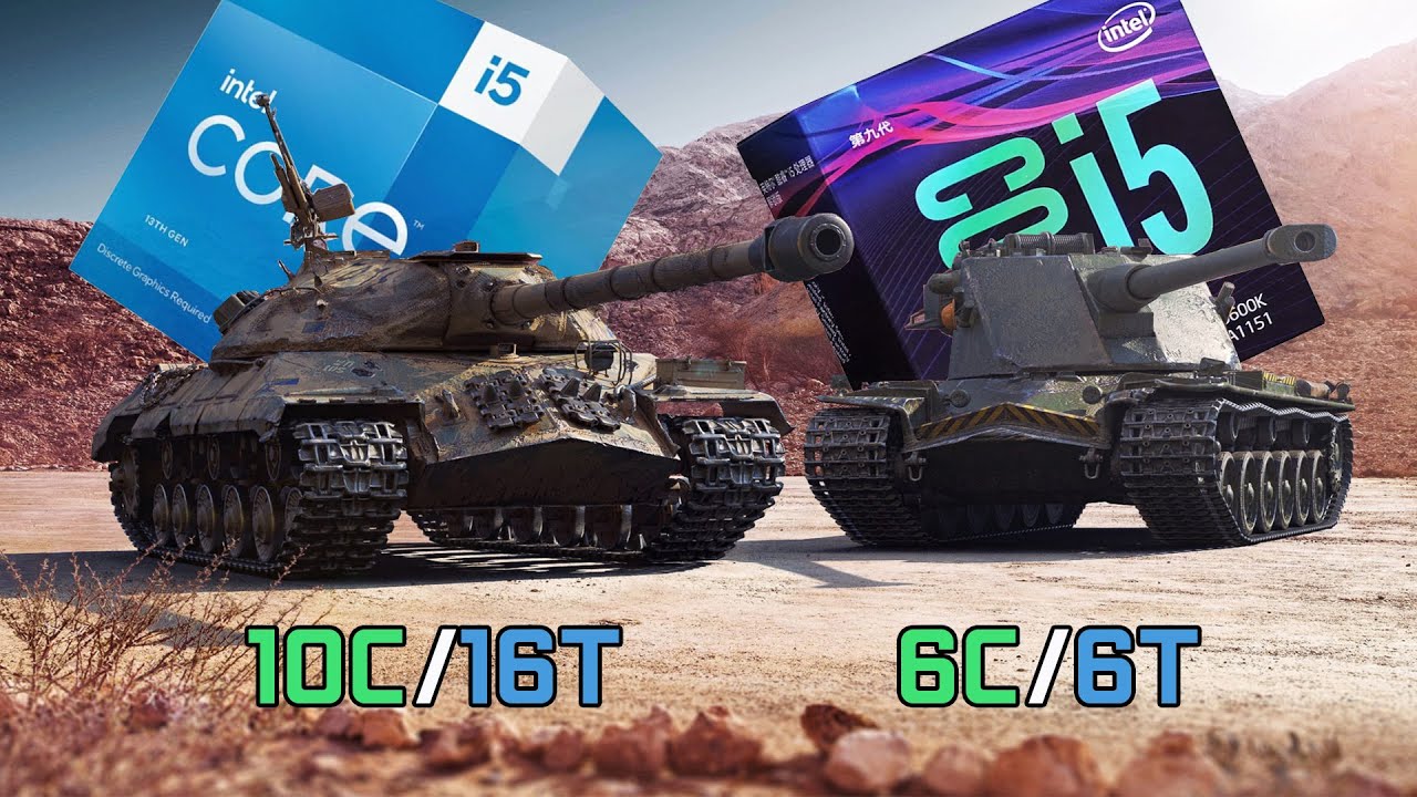 i5-13400 vs i5-9600k Gaming Tests, CPU Benchmarks