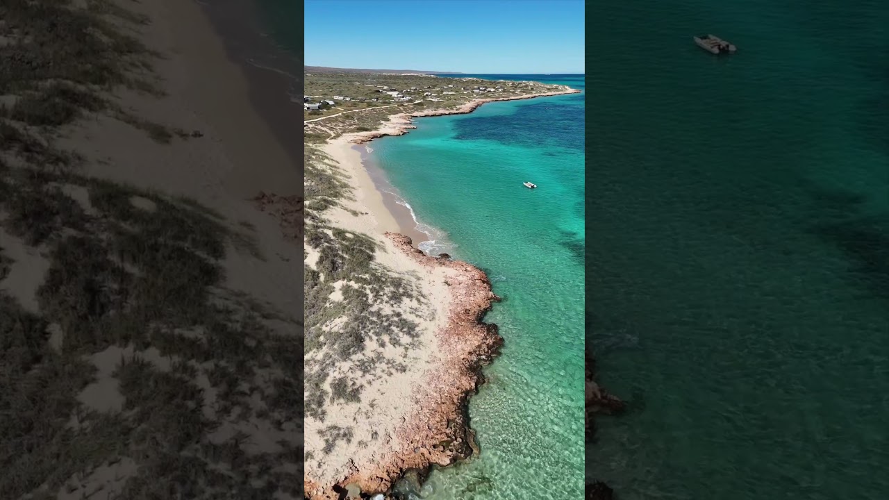 Have you ever seen a beach this empty? (Sandy Bay, Exmouth) 🌊 | Teaser for full 4K film 