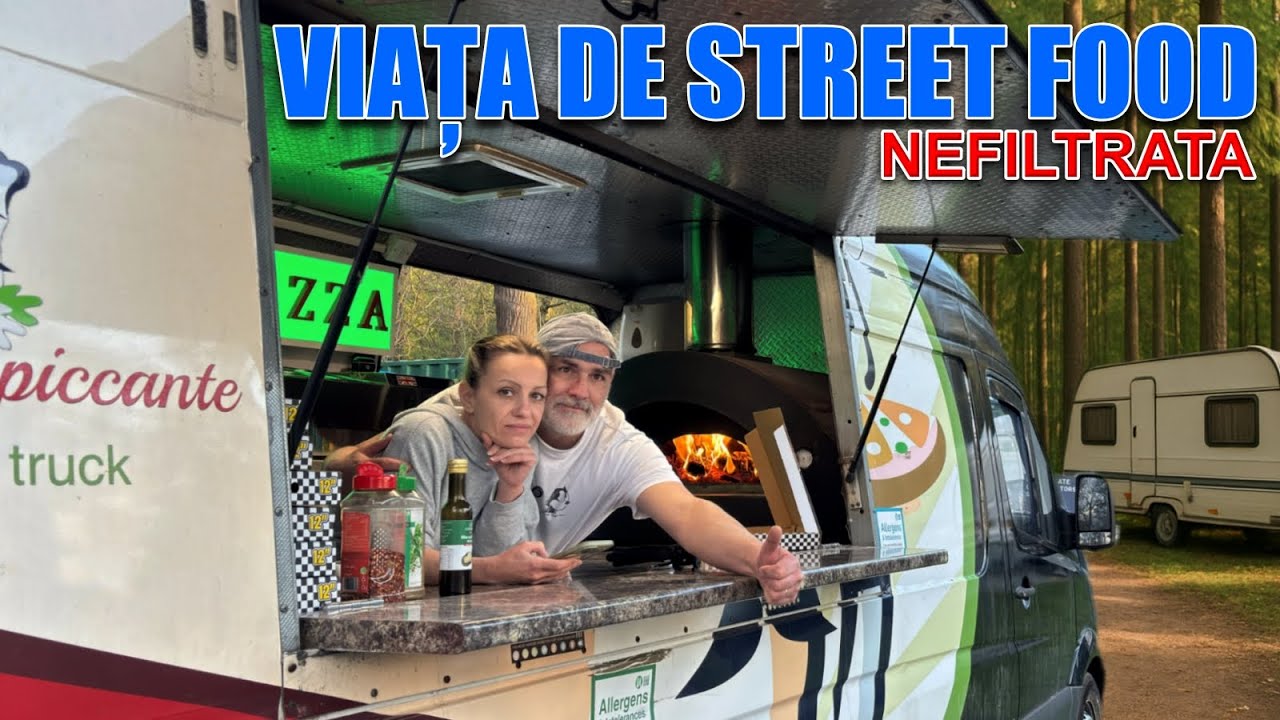 O ZI DIN VIAȚA DE STREET-FOOD, CU UN VAN DE PIZZA! 🍕