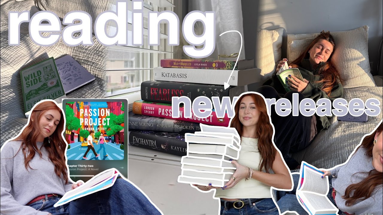 read new + anticipated releases with me! 🥳📖⭐️