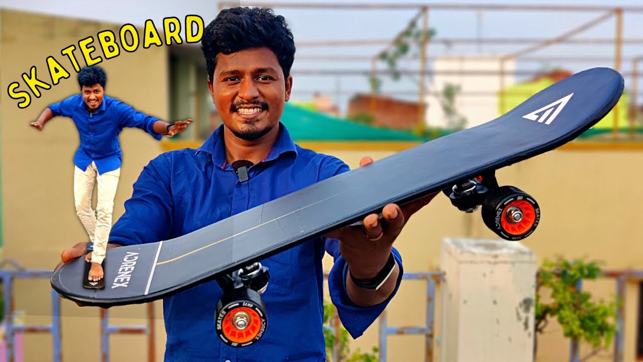 1100 Rs Skateboard Unboxing🔥 | இத வாங்கி கீழ விழுந்தது தான் மிச்சம்!🤕