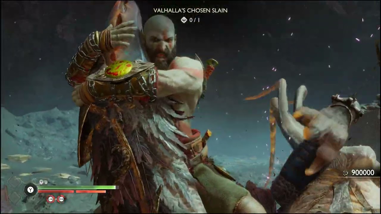 God Of War Ragnarok vallhala Tyr Boss Fight ( 2K 60FPS ) Part - 2