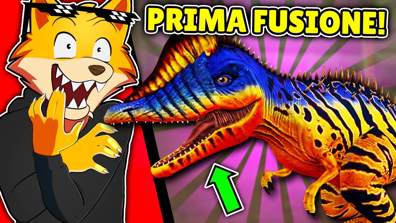 La Mia Prima FUSIONE su JURASSIC WORLD The Game! Un Trex Pterodattilo Volante?! - Da Nabbo a Pro