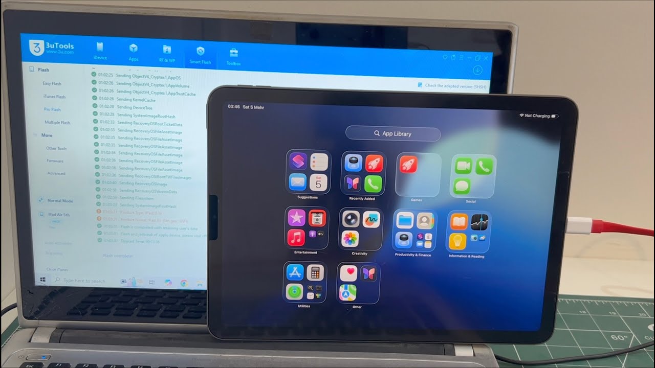 Постоянная разблокировка iCloud для iPad Air M1 iOS 26 | Unlocks Hub