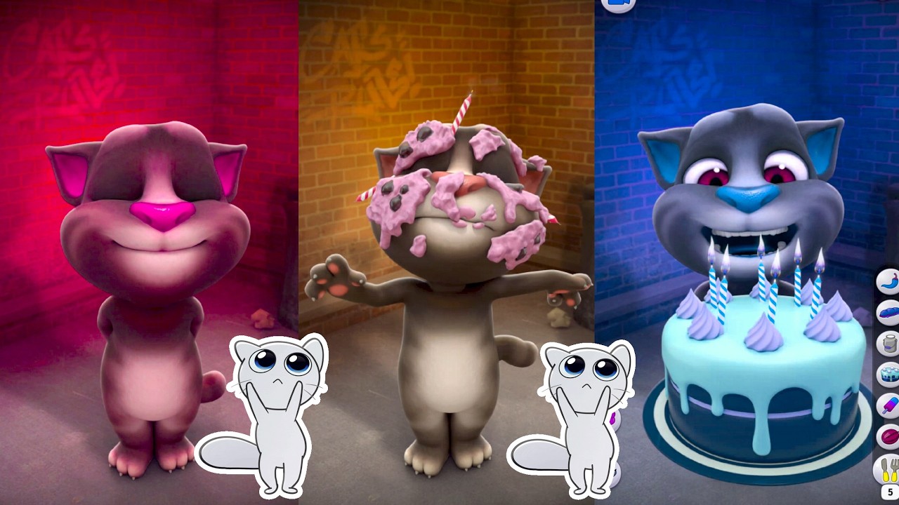 Talking Tom Cat  Gameplay funny -- relexing gameplay best funny moments