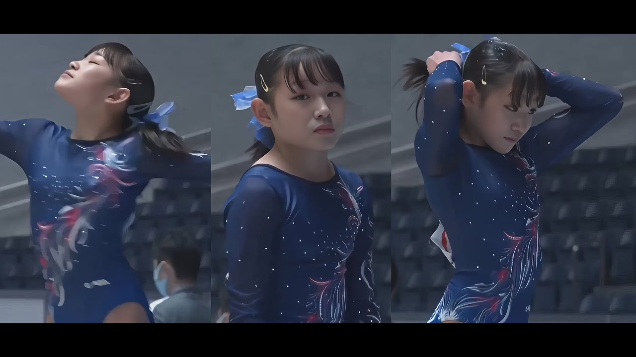 21  床　体操女子　JPN  FX  TF AA MM