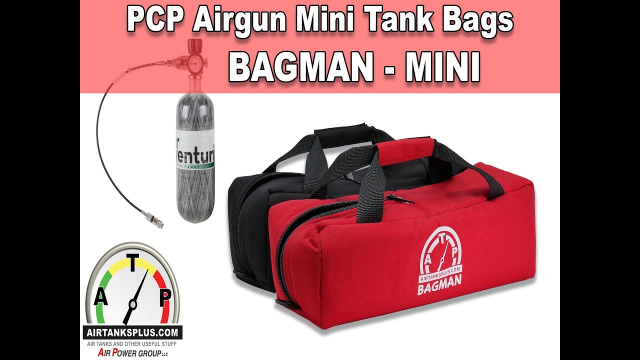BagMan Mini PCP Airgun Tank Bag   4K