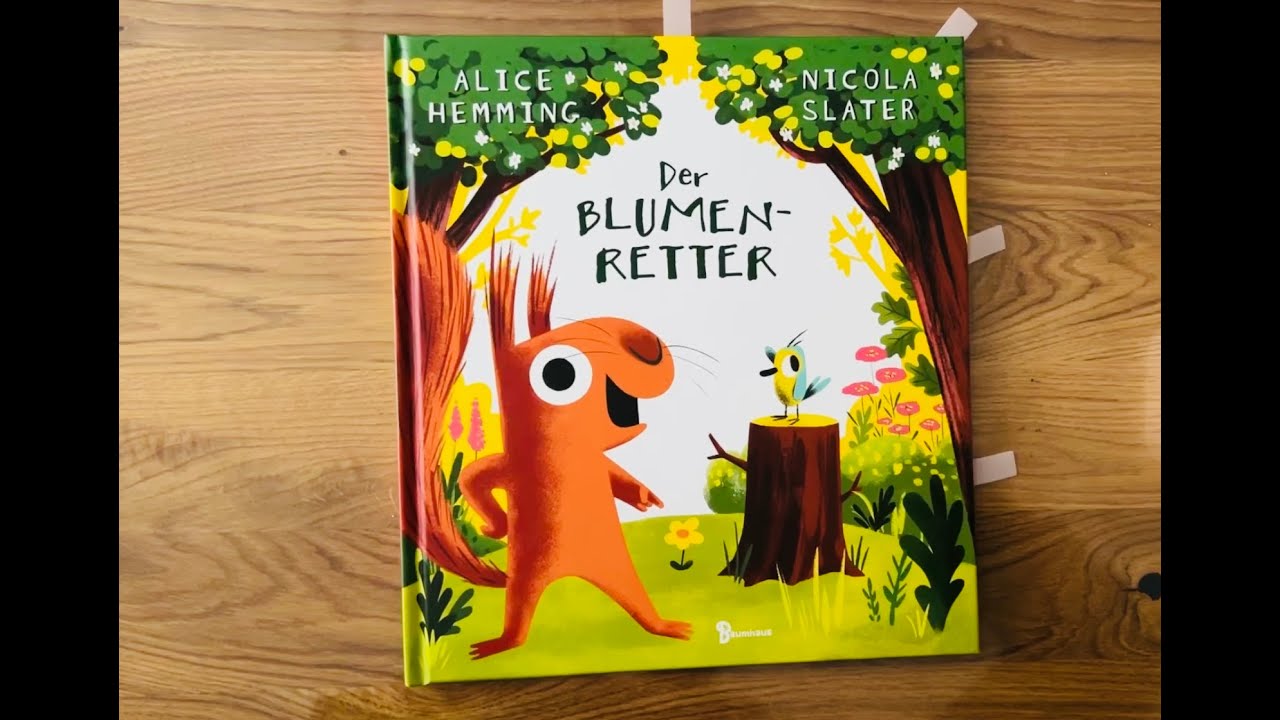 Der Blumenretter Kinderbuch/ Bilderbuch/ Buch/ Geschichte/ Fr&uuml;hling/ Blumen/ Jahreszeiten/ witzig