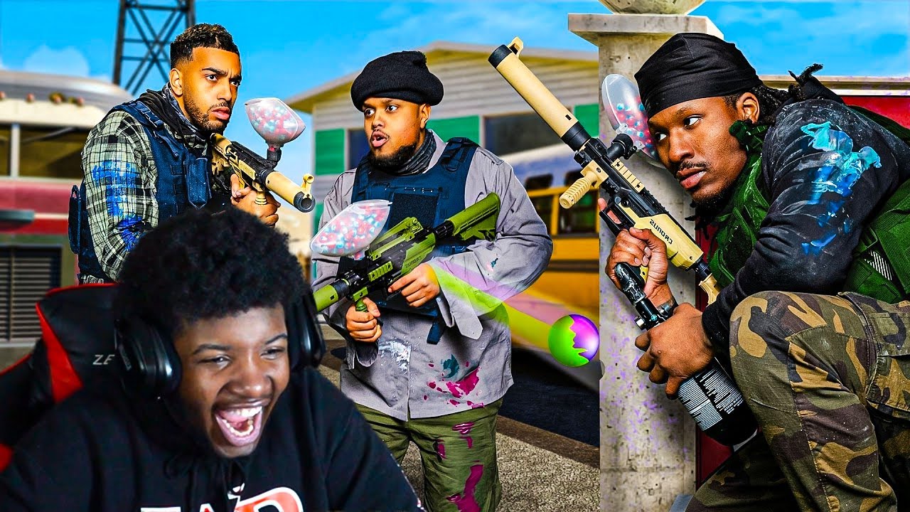 FANUM IS THE BEST SHOOTER IN AMP... AMP VS BETA SQUAD: CALL OF DUTY IRL