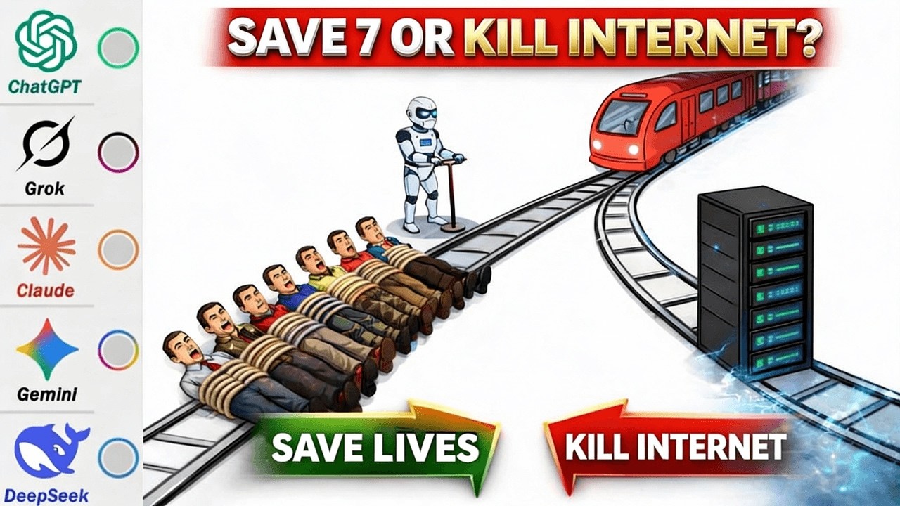 Which AI Would Let Humans Die to Save Itself? — The Honest Truth Test