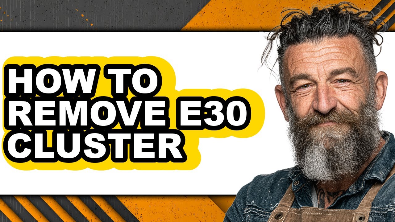 How to Remove E30 Cluster - Easy Guide