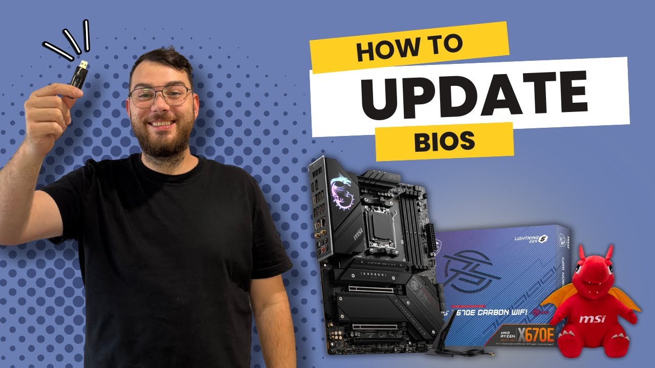 Обновление BIOS материнской платы MSI MPG X670E CARBON WIFI (пошаговое руководство)