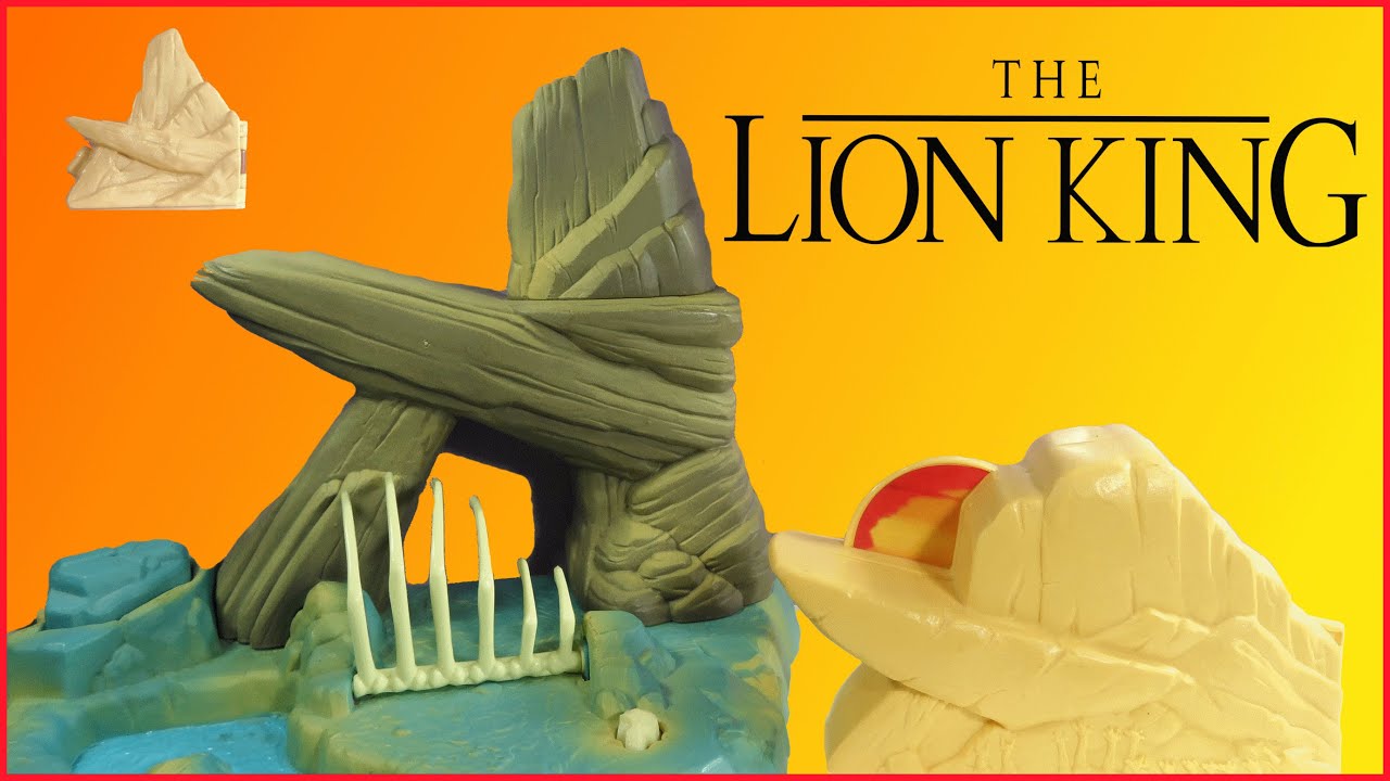 Review of 3 Different Lion King Playsets by Mattel (1994)