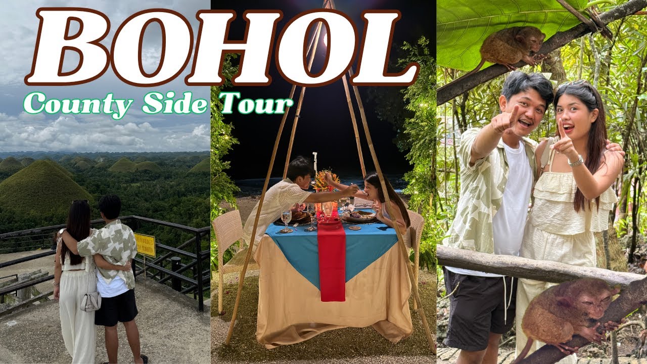Bohol DIY 2025 – Chocolate Hills, Tarsier, Loboc Cruise & Panglao Tour!