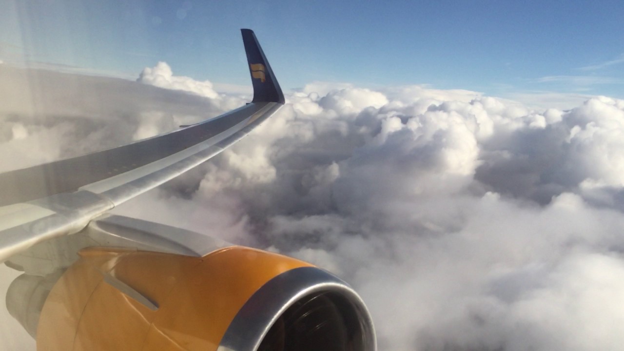 Icelandair Boeing 767-300ER (Winglets) Takeoff from Reykjavik-Keflavik International Airport