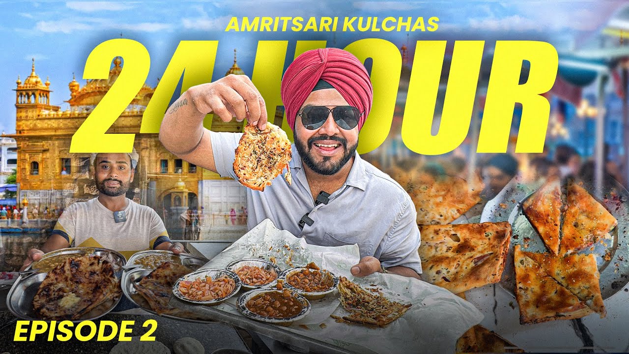 Best Kulcha In Amritsar | Indian Street Food | Amritsar Food Tour