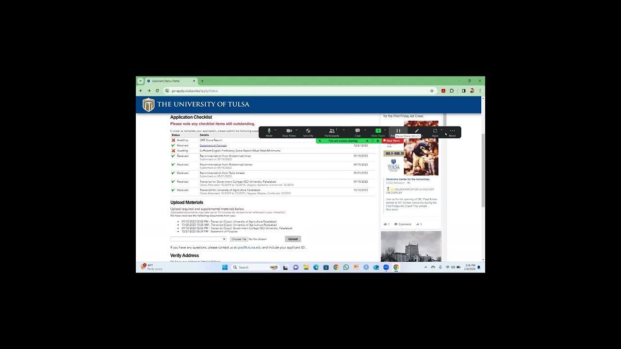 How to Request a GRE Waiver at the University of Tulsa (USA) | Step-by-Step Guide