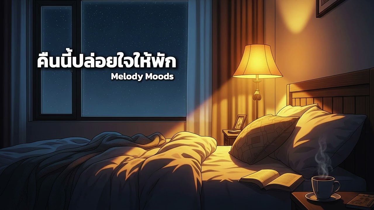 คืนนี้ปล่อยใจให้พัก | เพลงก่อนนอน ฟังสบาย หลับง่าย