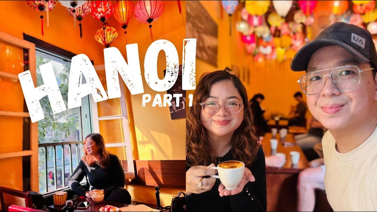 A Day in Hanoi, Vietnam | Banh Mi 25, (The Best) Egg Coffee, Souvenirs & Street Art 🇻🇳