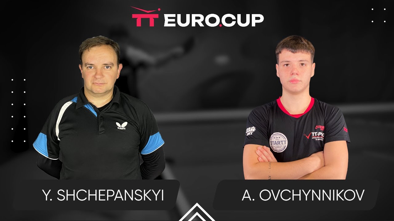 13:30 Yurii Shchepanskyi - Artem Ovchynnikov 22.01.2026 TT EURO.CUP Ukraine Star. TABLE 3