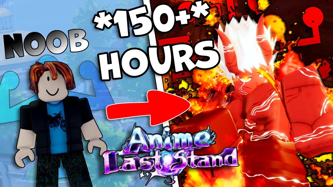 I Spent Over *150 Hours* Becoming *OVERPOWERED* In Anime Last Stand