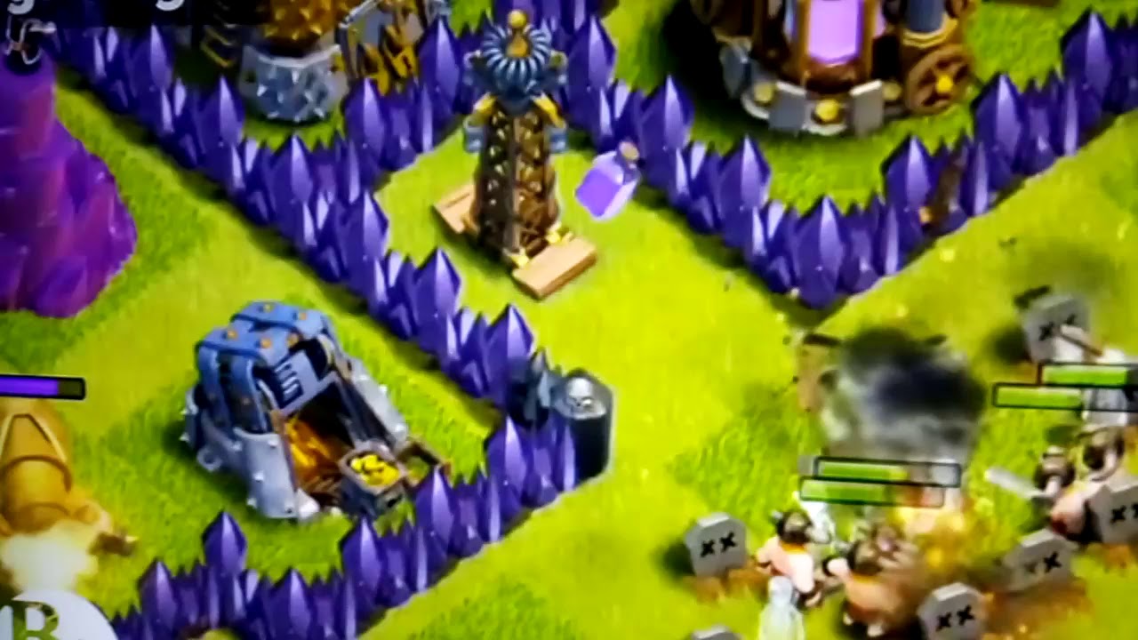 Coc funny attacks and loses