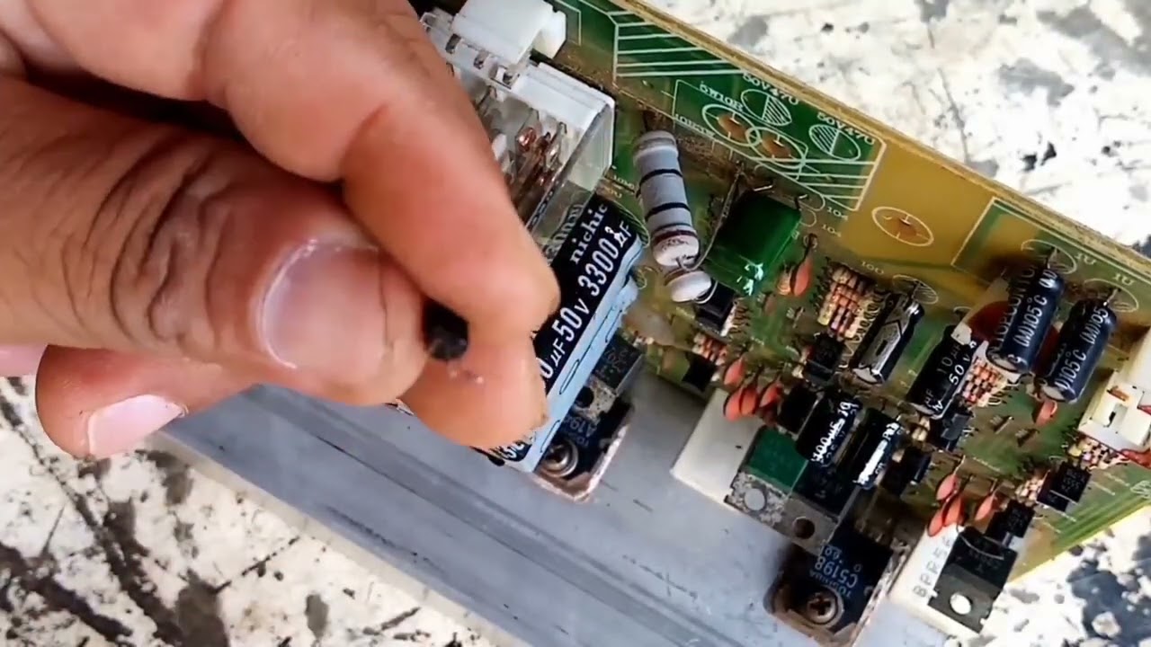 DB Audio Amplifier /No sounds /Maingay sa loob.