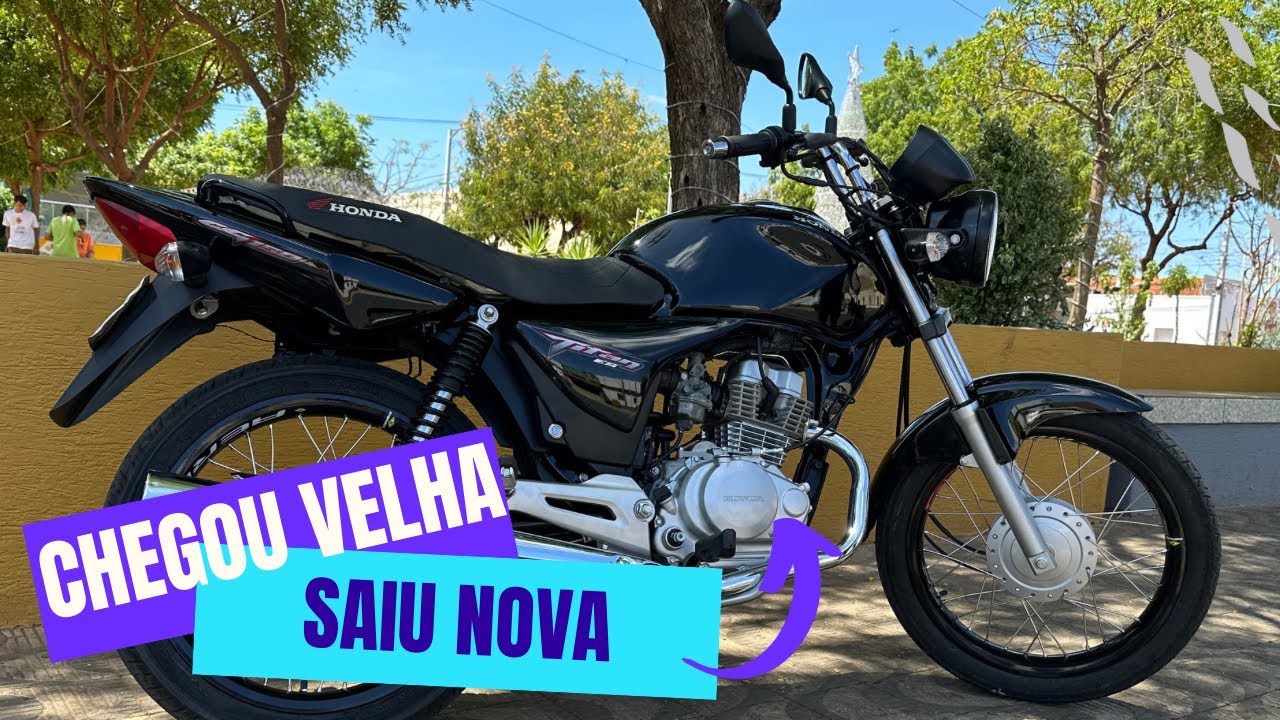 Restauração completa dessa titan 150