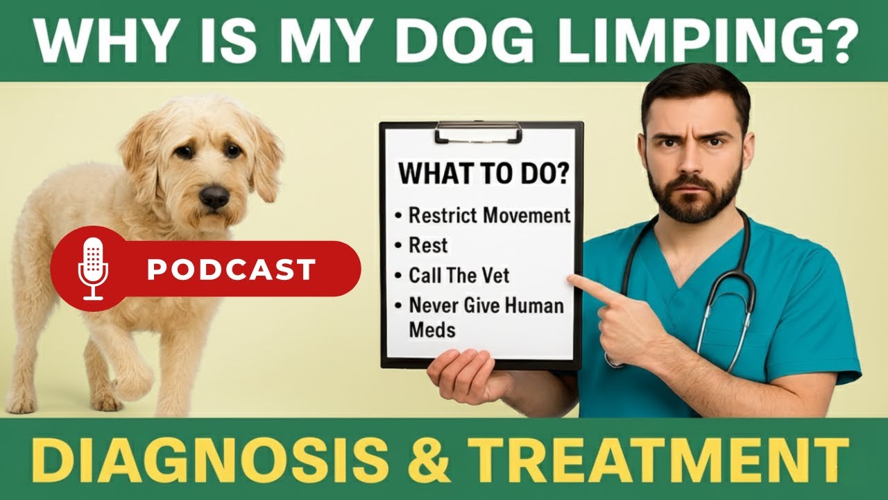 DOG LIMPING Explained: 8 Common Causes & How to Treat It (Vet Guide)