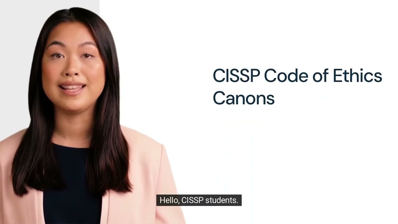 CISSP : Code of Ethics Canons
