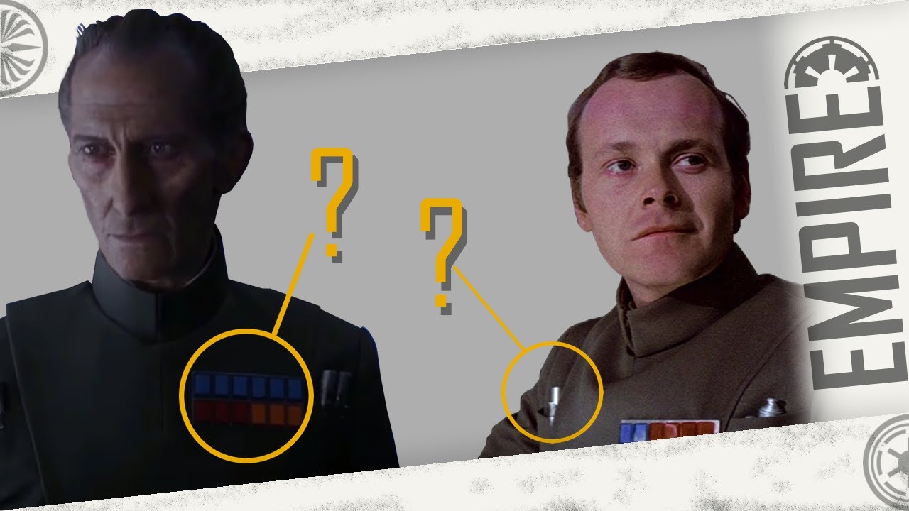 COMPRENDRE les Grades et les UNIFORMES de l'Empire - ⟬Canon⟭ - Datapad Galactique
