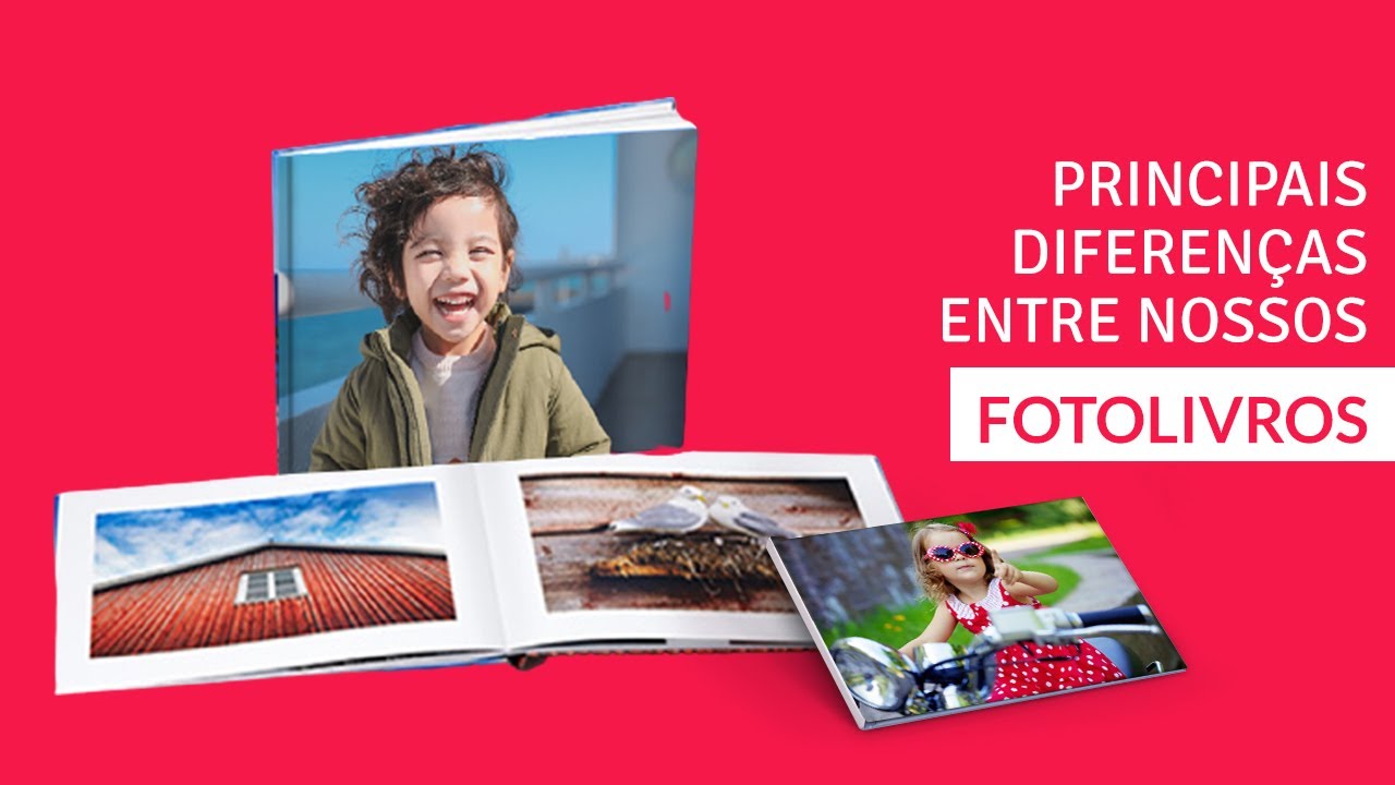 Conheça as diferenças entre os Fotolivros