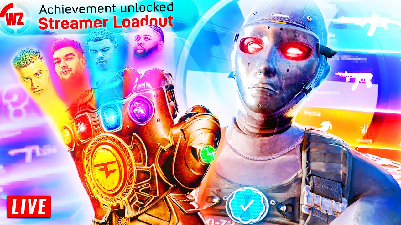 WARZONE STREAMERS MAKE OUR LOADOUTS IN REBIRTH ISLAND!