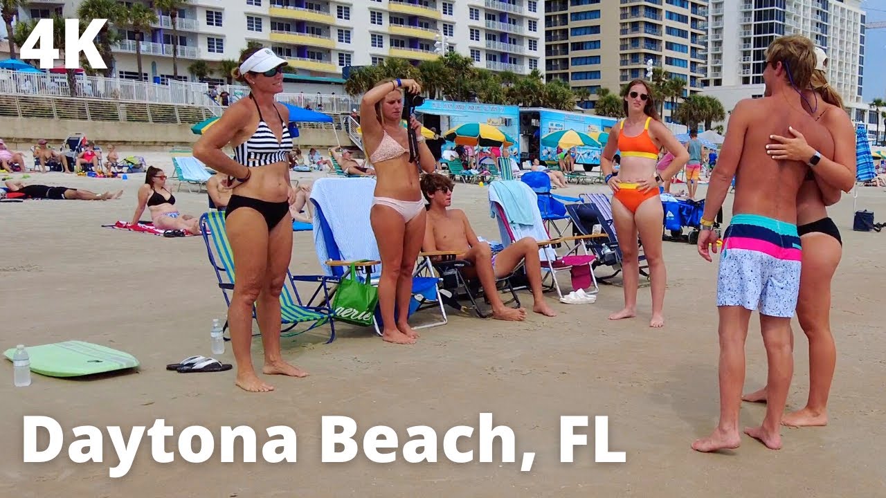 [4K] Daytona Beach, FL Walking Tour