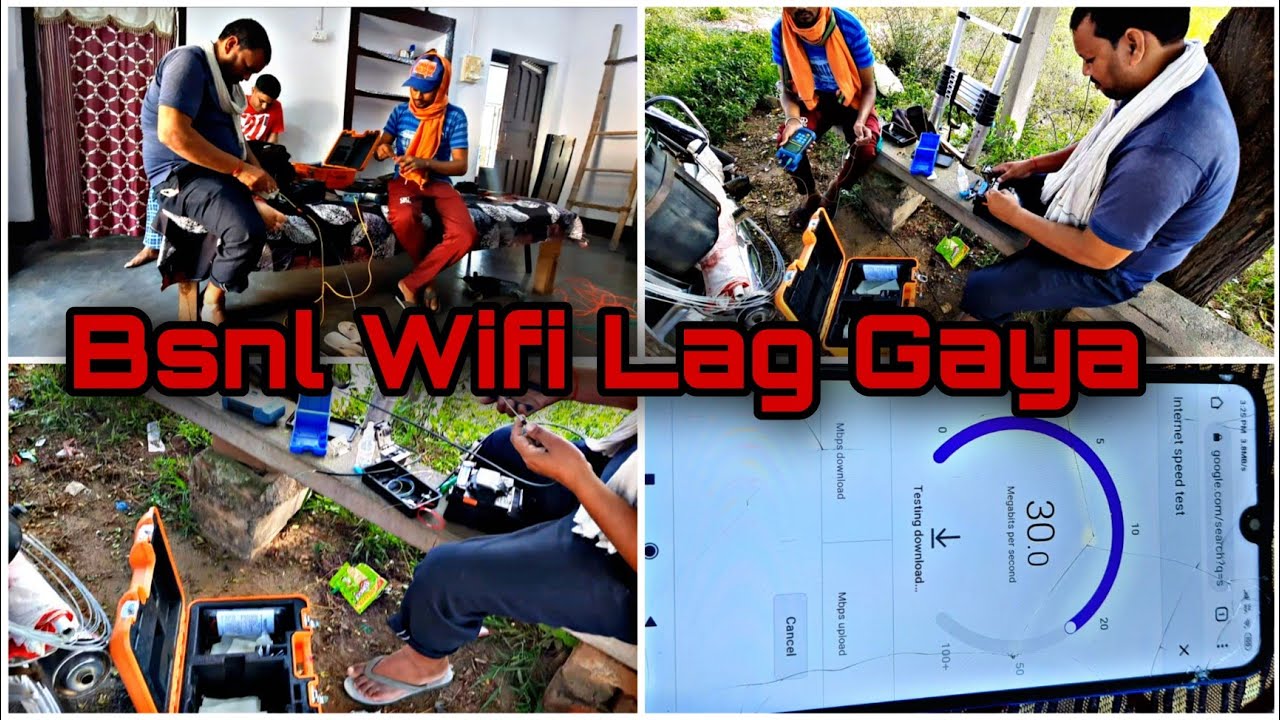 Finally Bsnl Ftth Connection Lagwa Leya | Bsnl Fiber Broadband | Daily Vlog | Village Explorer