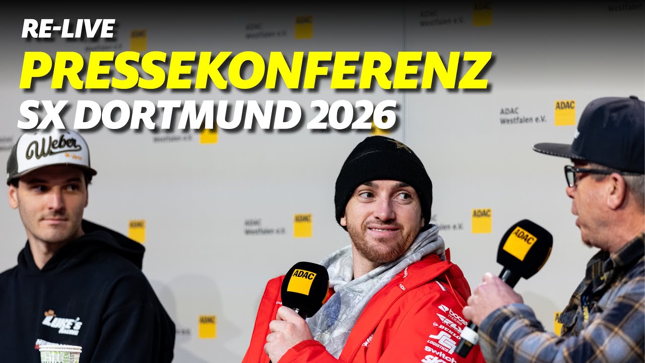 Pressekonferenz 2026: 41. ADAC Supercross Dortmund