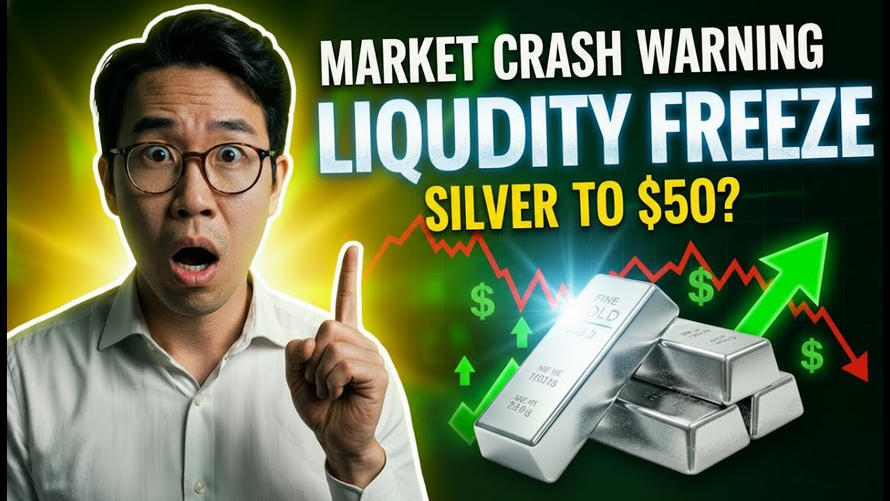 Market Crash Warning: The Liquidity Freeze That Could Send Silver to $50