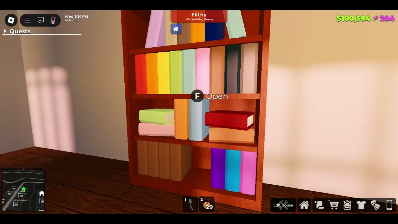 I finally got the Haunted Manor house in Rocitizens // Roblox