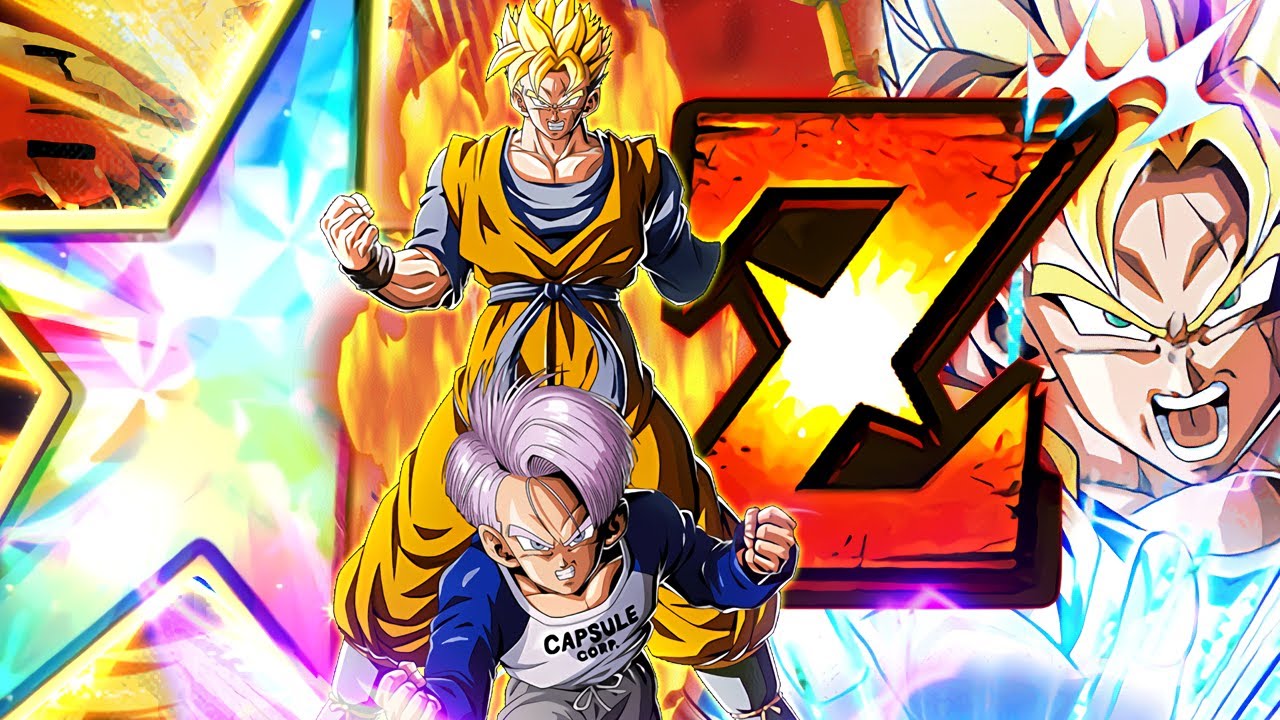 GREAT EZA???? 100% EZA LR AGL FUTURE GOHAN & TRUNKS!! (DBZ: Dokkan Battle)