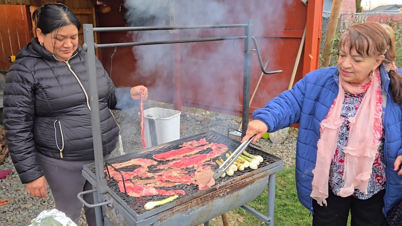 Asi preparamos una carne asada 😋😋