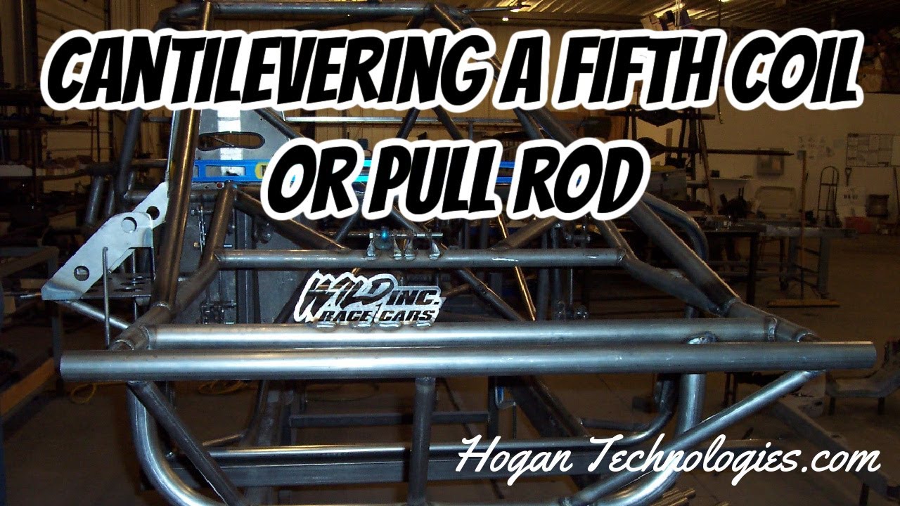 Cantilevering the Fifth Coil and Pull Rod On a Dirt Late Model or Dirt Modified