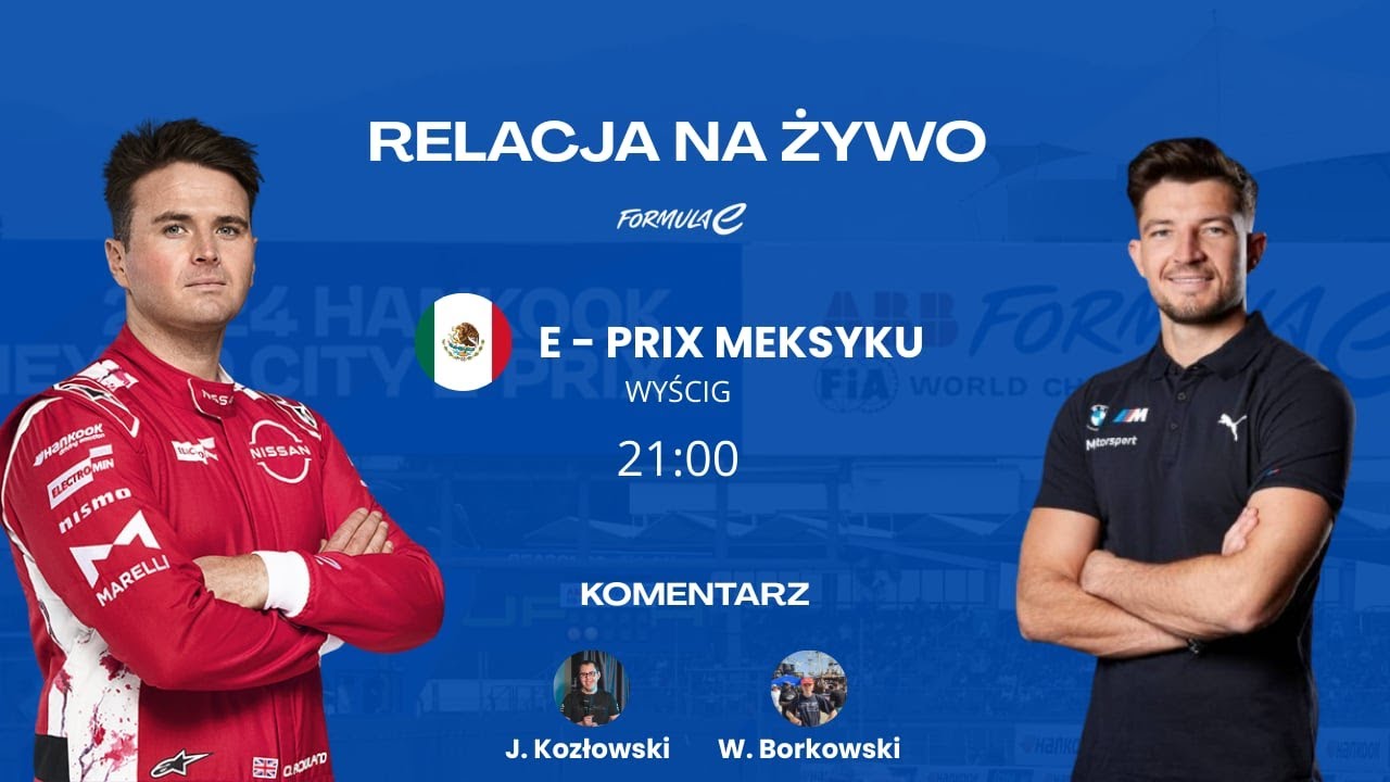 Formuła E ‐ E- Prix Mexico City - Wyścig