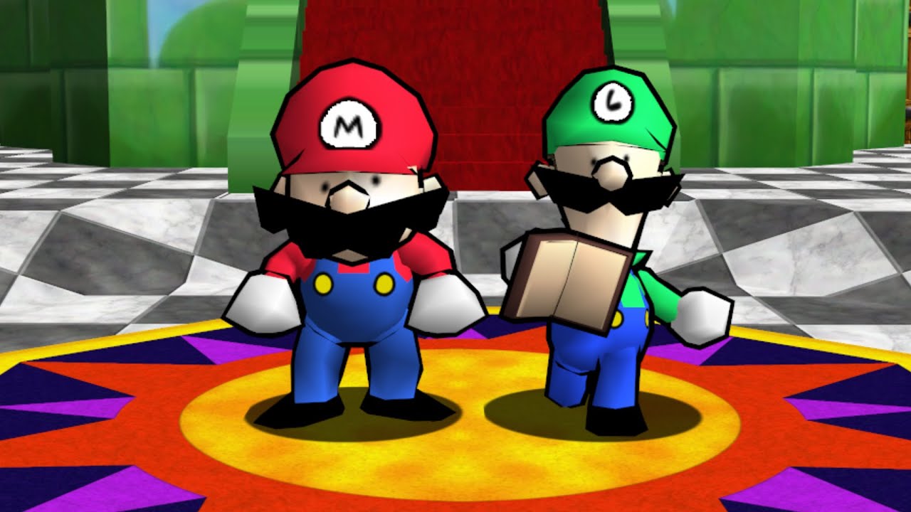 Super Mario 64 Coop DX - Speedrunner Mario & Christian Luigi v1.0