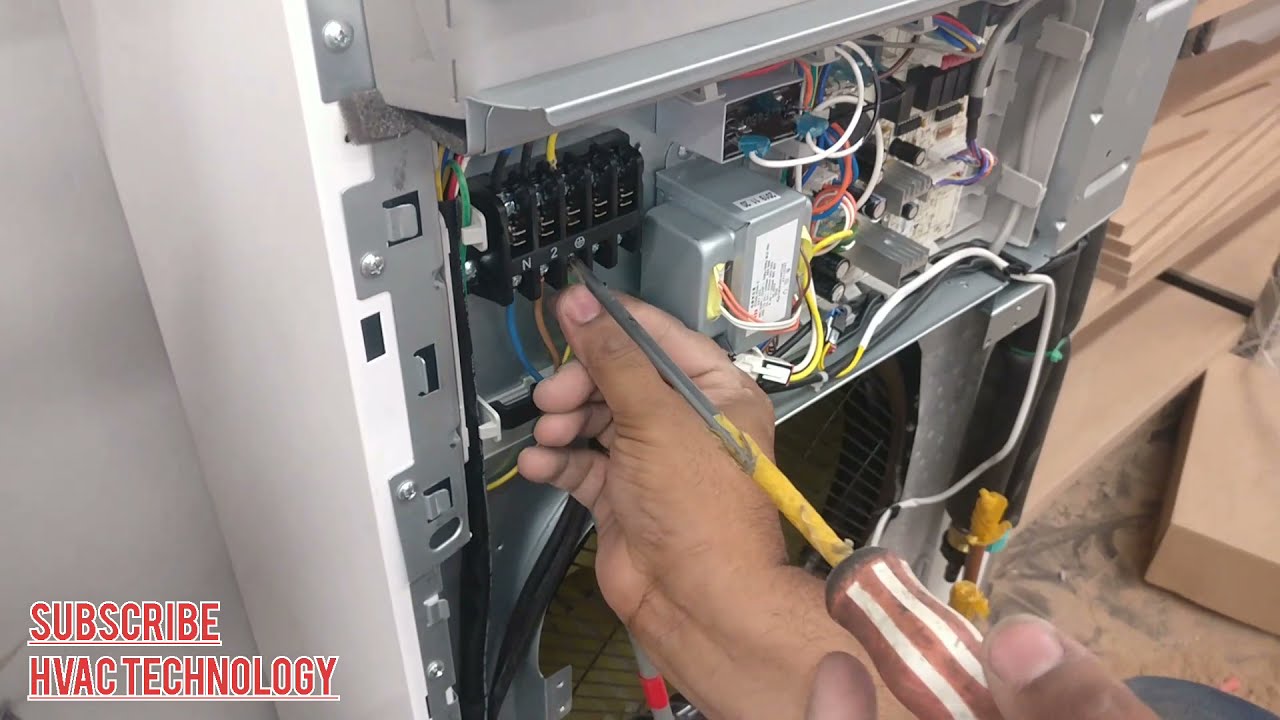 4Ton floor Standing ac complete INSTALLATION Related To HVAC in Urdu /Hindi