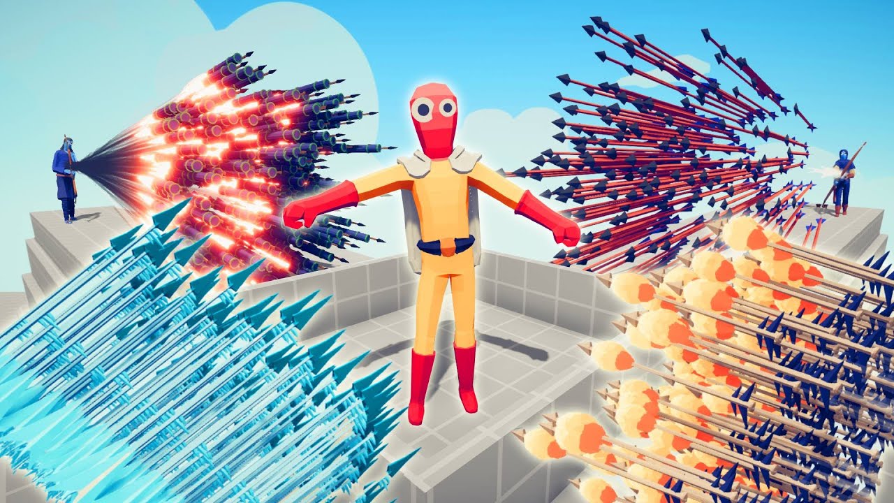 ATTACK FROM ALL DIRECTIONS by RANGED GOD UNIT | TABS - Totally Accurate Battle Simulator