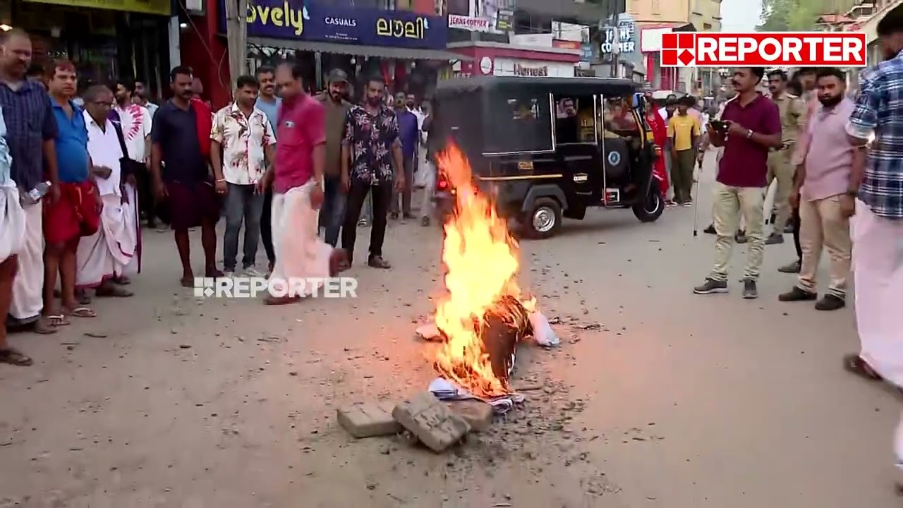 അൻവർ ആളിക്കത്തി.. പേടിച്ച് പിന്മാറി സഖാക്കൾ' | Malappuram | CPIM Protest | PV Anvar