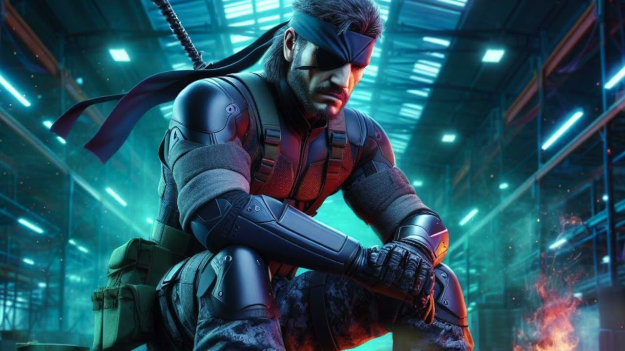 Meditate with Solid Snake // Metal Gear Solid Soundscape // Dark Ambient Music for Deep Relaxation