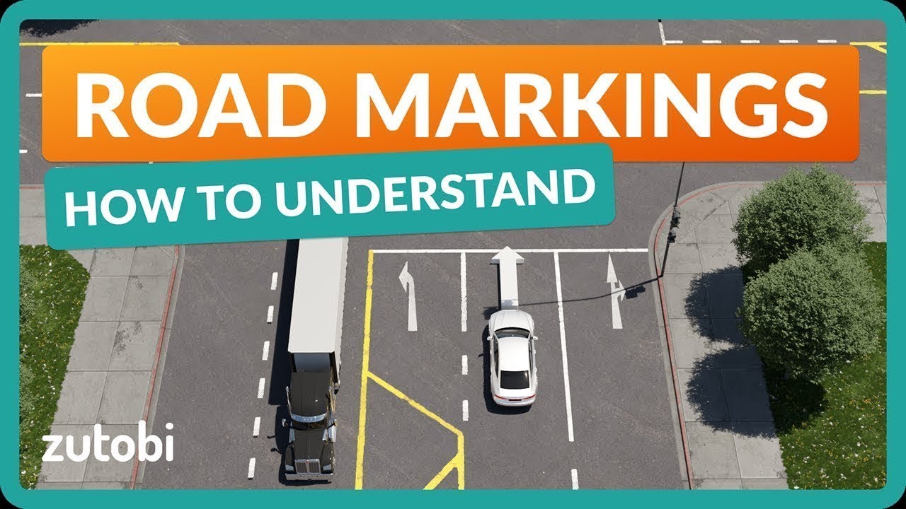 Understanding Road Markings - Driving Tips